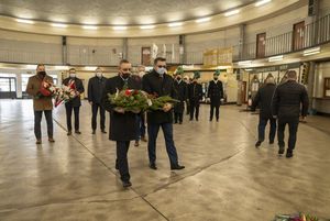 uroczystości upamiętniające śmierć górników podczas wypadku na kopalni jas mos