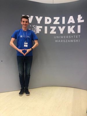 Zdjęcie przedstawia Mateusza Lerke.