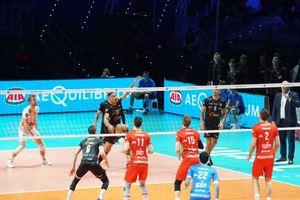 zawodnicy podczas meczu 