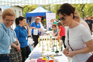 Prezydent Anna Hetman podczas dnia godności osób z niepełnosprawnością