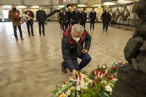 uroczystości upamiętniające śmierć górników podczas wypadku na kopalni jas mos