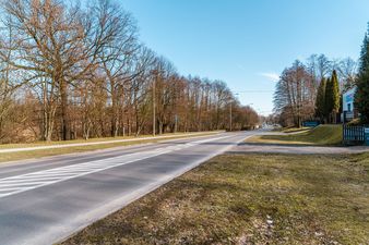 ul. Północna miejsce na nową drogę