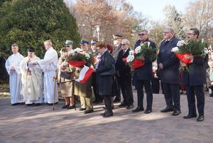 Modlitwy przed pomnikiem "na górce"