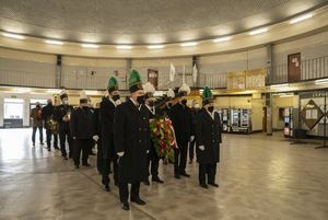 uroczystości upamiętniające śmierć górników podczas wypadku na kopalni jas mos