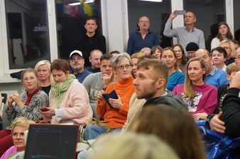 Widok pełnej sali uczestników wydarzenia