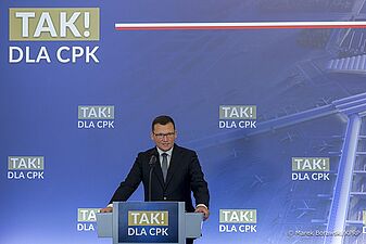 wystąpienie podczas konferencji