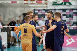 Radość zawodników Projektu Warszawa.