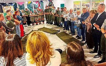 wspólny harcerski krąg