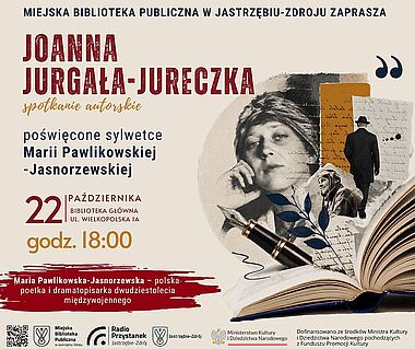 Plakat dotyczący wydarzenia. Szczegóły w tekście.