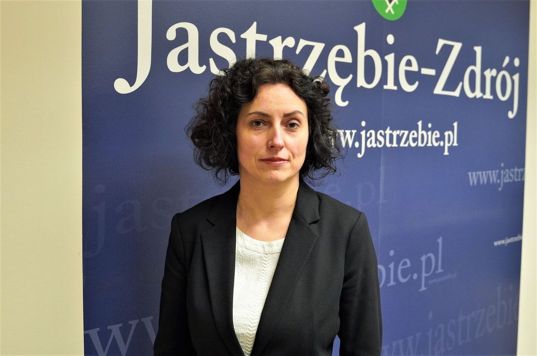 Zdjęcie przedstawia Grażynę Staszków.