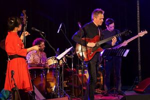 Koncert Przemysław Strączek Cultural Concept - muzycy na scenie