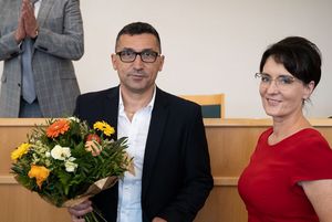 Wreczenie tytułu zasłużony i honorowym mieszkańcom miasta
