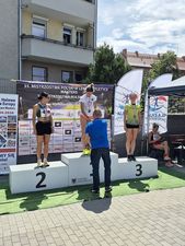 Medaliści na podium - kategoria kobiet