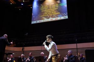 Grająca orkiestra KWK Jas-Mos.