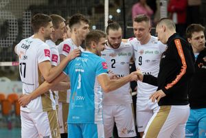 Radość zawodników po meczu.