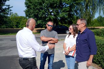 Odbiór drogi na ul. 1000-lecia