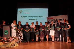 Wręczenie dyplomów.