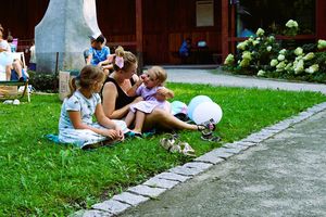 Widownia podczas spektaklu. 