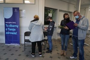 Punkt szczepień w Jastrzębiu-Zdroju