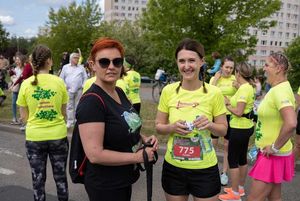 Uczestniczki VIII Jastrzębskiego Biegu Kobiet.