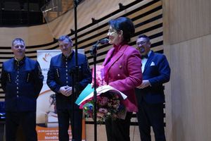 Grająca orkiestra KWK Jas-Mos.