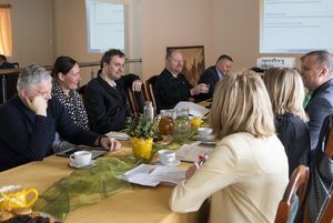 Muralowa współpraca - spotkanie.