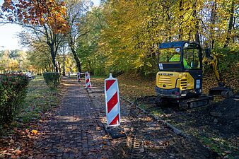 remontowany odcinek 