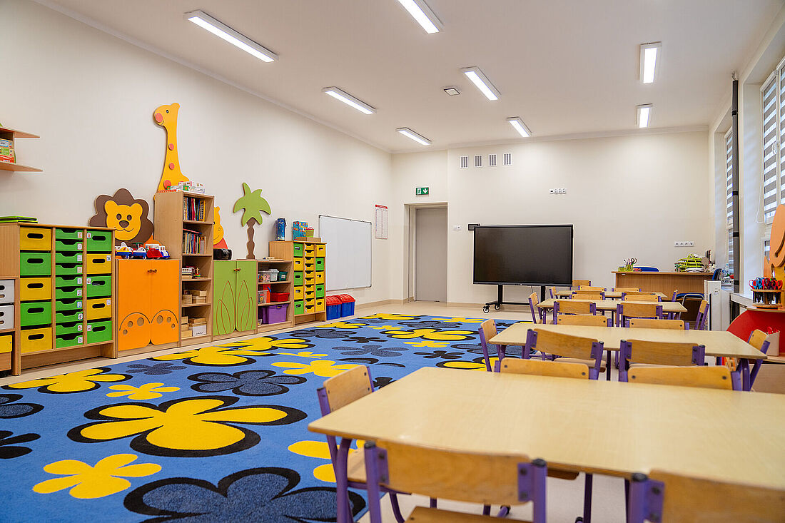 Sala w przedszkolu