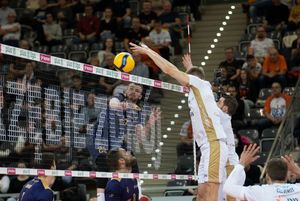 Blok naszych zawodników.