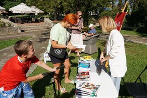 Stoisko w wymianą książek