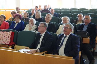 Prezydent Michał Urgoł oraz zastępca Andrzej Matusiak 