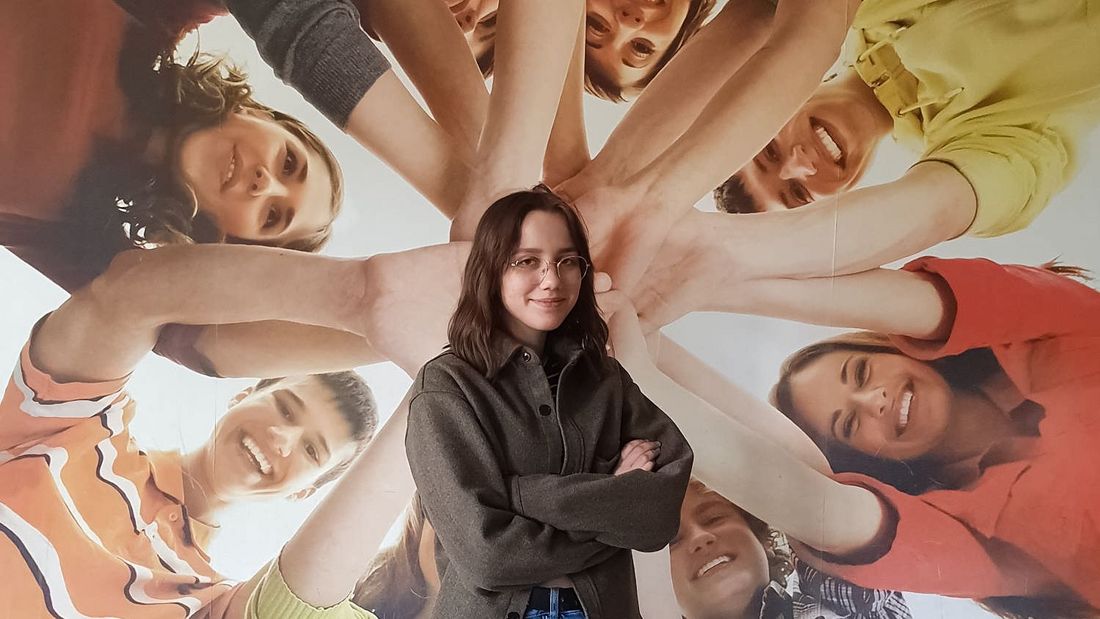 Na zdjęciu jest Marta Sacewicz.