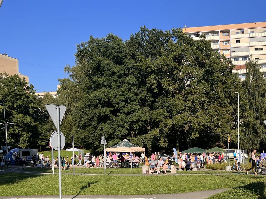 Zdjęcie z Festynu przy ul. Turystycznej.