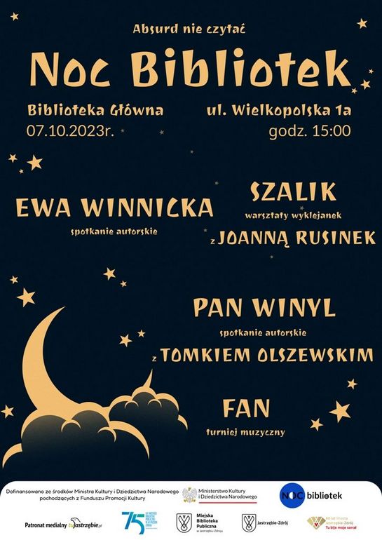 Dofinansowane ze środków Ministra Kultury i Dziedzictwa Narodowego pochodzacych z Funduszu Promocji Kultury. 