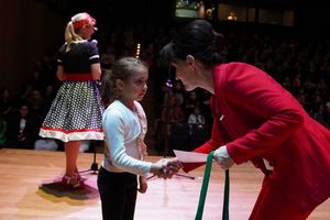 wręczanie nagród przez Panią Prezydent 