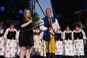Bicie rekordu w sałatce jarzynowej.