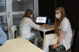 Punkt szczepień w Jastrzębiu-Zdroju