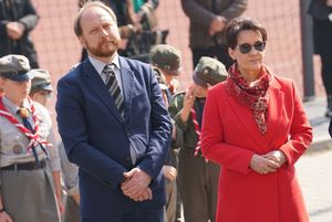 Prezydent Anna Hetman z przedstawicielem IPN-u