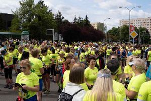 Uczestniczki VIII Jastrzębskiego Biegu Kobiet.