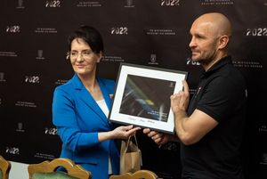 Po mistrzowsku dzielą się dobrem Wręczenie podziękowań sportowcom