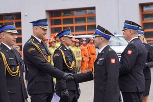 uroczystości związane z obchodami trzydziestolecia państwowej straży pożarnej w jastrzębiu-zdroju