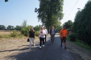 Odbiór prac na ulicyŻwirki i Wigury