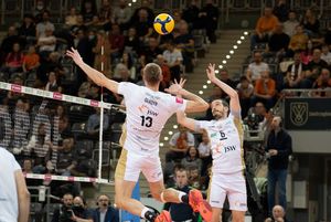 Atak naszych zawodników.