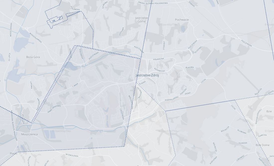Mapa satelitarna