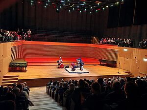 Koncert flamenco oglądany przez Jastrzębian