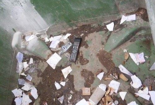 Pilot w pojemniku na odpady zmieszane