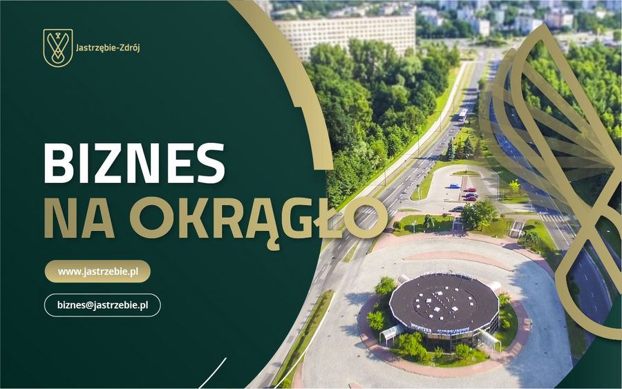 Dworzec autobusowy z lotu ptaka.