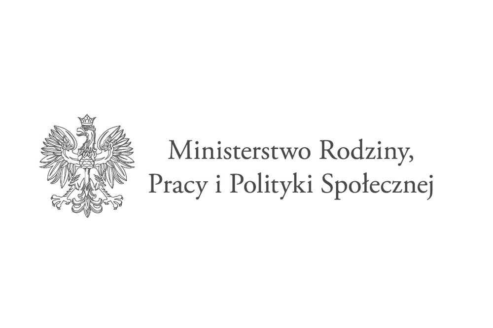 Logo Ministerstwa rodziny Pracy i Polityki Społecznej