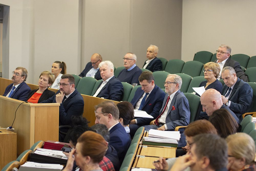 Zdjęcie archiwalne z sesji Rady Miasta