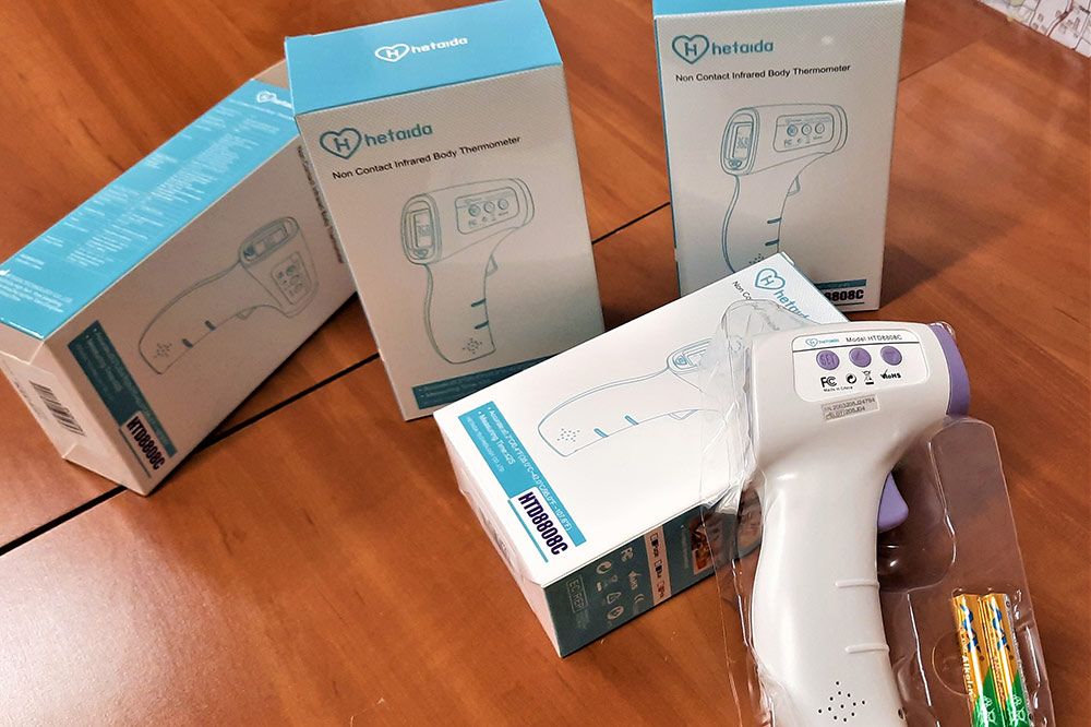 Termometry bezdotykowe.